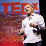 Terry Bean on stage at TEDDetroit
